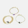 Fire & Glory FGULLA BRACELET 3 PACK - Armband - Gold-coloured/multi - Damen -Kaotiko || Fire & Glory Populaire Magasin 5337a4458f2b4bc7813f199e8d4b7636