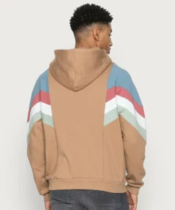 Kaotiko CAP EWAN UNISEX - Kapuzenpullover - Sand/fly Blue/burgundy -Kaotiko || Fire & Glory Populaire Magasin 554c837d722341029453d693a31f5729