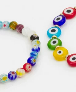 Fire & Glory FILLIPA BRACELET 2 PACK - Armband - Gold-coloured/multi - Damen -Kaotiko || Fire & Glory Populaire Magasin 557e70e74e3f4230b8d535df244ad38f