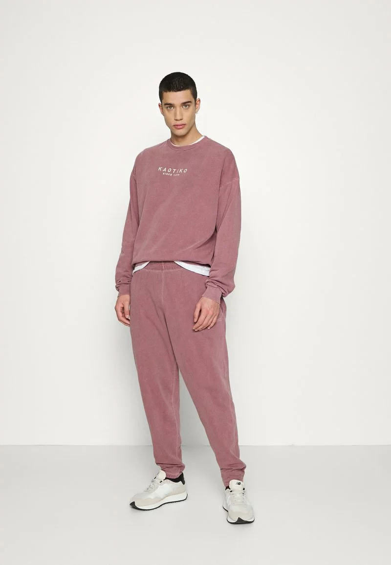 Kaotiko - Herren CREW ALAN - Sweatshirt - Rouge 4 Kaotiko - Herren CREW ALAN - Sweatshirt - Rouge – Bild 2