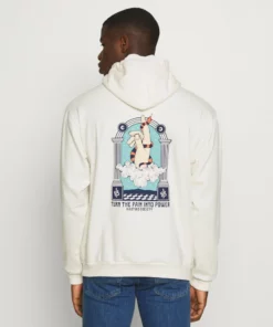 Kaotiko HAND SNAKE - Sweatshirt - Ivory - Herren