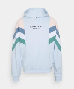 Kaotiko - Herren SUD CAP EWAN - Sweatshirt - Blue/candy Pink