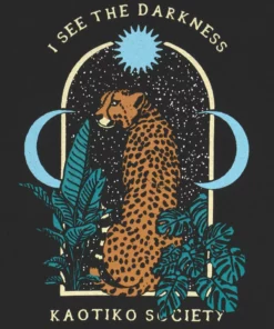 Kaotiko LEOPARD UNISEX - T-Shirt Print - Black -Kaotiko || Fire & Glory Populaire Magasin 5d910492dfd348e6b0e3224b32f0f398