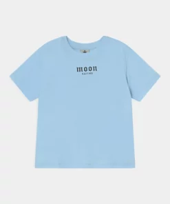 Kaotiko MOON UNISEX - T-Shirt Print - Celeste