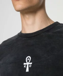 Kaotiko - Herren CREW ESCARABEO - Sweatshirt - Black -Kaotiko || Fire & Glory Populaire Magasin 617431f098d440c280c24d4282fe4897