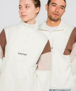 Kaotiko ARTHUR - Sweatshirt - Ivory Brown Beig - Unisex -Kaotiko || Fire & Glory Populaire Magasin 617dc0c148484171ab2ed297867de31b