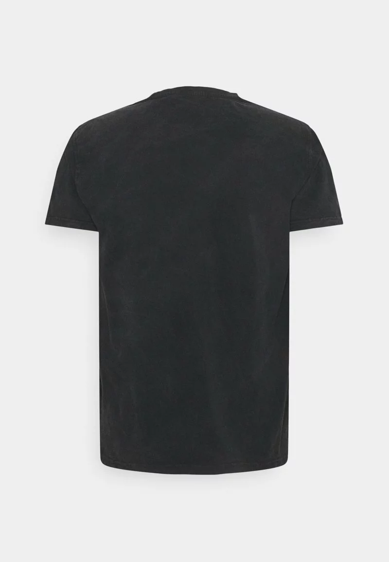 Kaotiko - Unisex BEETLE - T-Shirt Print - Black Acid Wash 4 Kaotiko - Unisex BEETLE - T-Shirt Print - Black Acid Wash – Bild 2