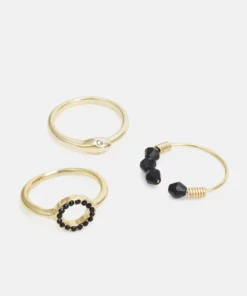 Fire & Glory HALDISA 8 PACK - Ring - Gold-coloured - Damen -Kaotiko || Fire & Glory Populaire Magasin 63c36eb0a7ef4660ad34b6ee4de030b9