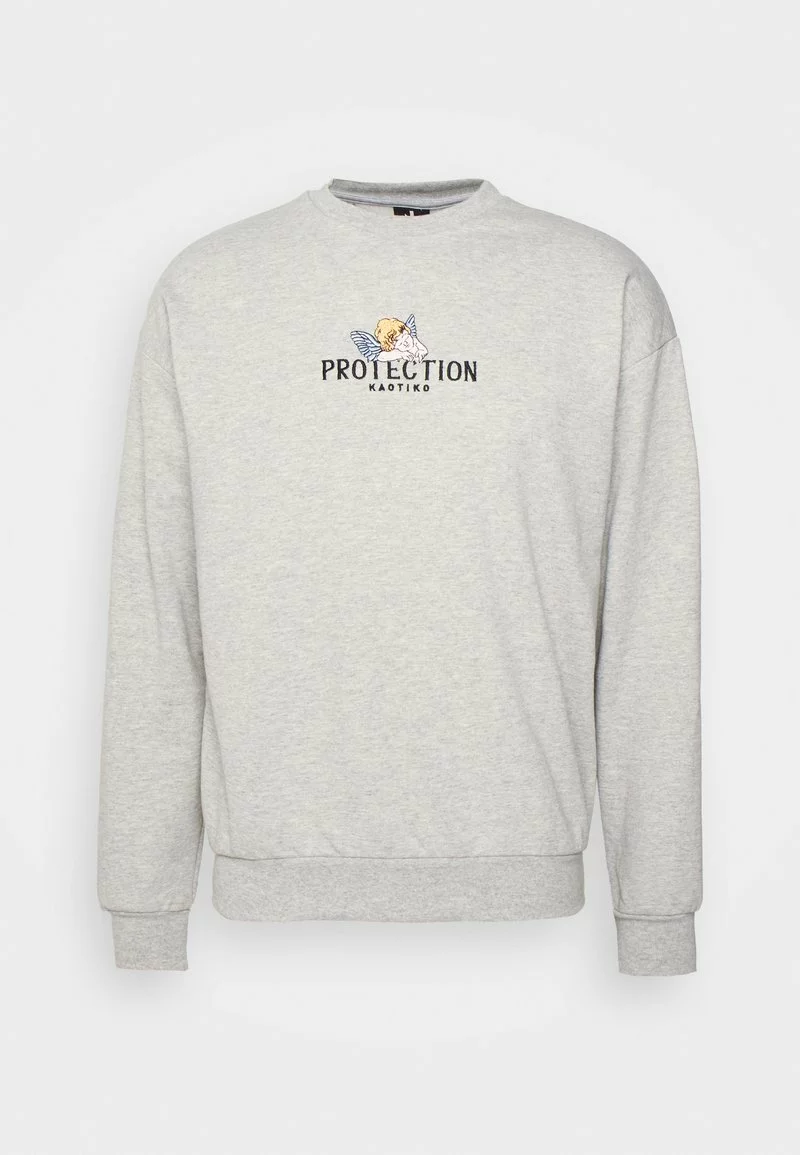 Kaotiko CREW FEELINGS - Sweatshirt - Grey - Herren 7 Kaotiko CREW FEELINGS - Sweatshirt - Grey - Herren – Bild 5