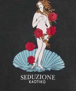 Kaotiko UNISEX SUD CAP VENUS - Kapuzenpullover - Black Acid Wash -Kaotiko || Fire & Glory Populaire Magasin 660f4042a7af4aa88852184b77238392