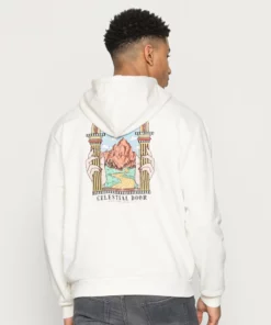 Kaotiko SUD CAP CELESTIAL DOOR UNISEX - Kapuzenpullover - Ivory -Kaotiko || Fire & Glory Populaire Magasin 66c51b510b8b4c8989c1b7d15b40d320