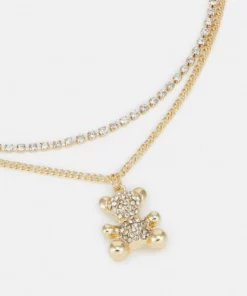 Fire & Glory - Damen TEDDI COMBI NECKLACE - Halskette - Gold-coloured -Kaotiko || Fire & Glory Populaire Magasin 67be9d0ad8a14344b58e02b3a4243d16