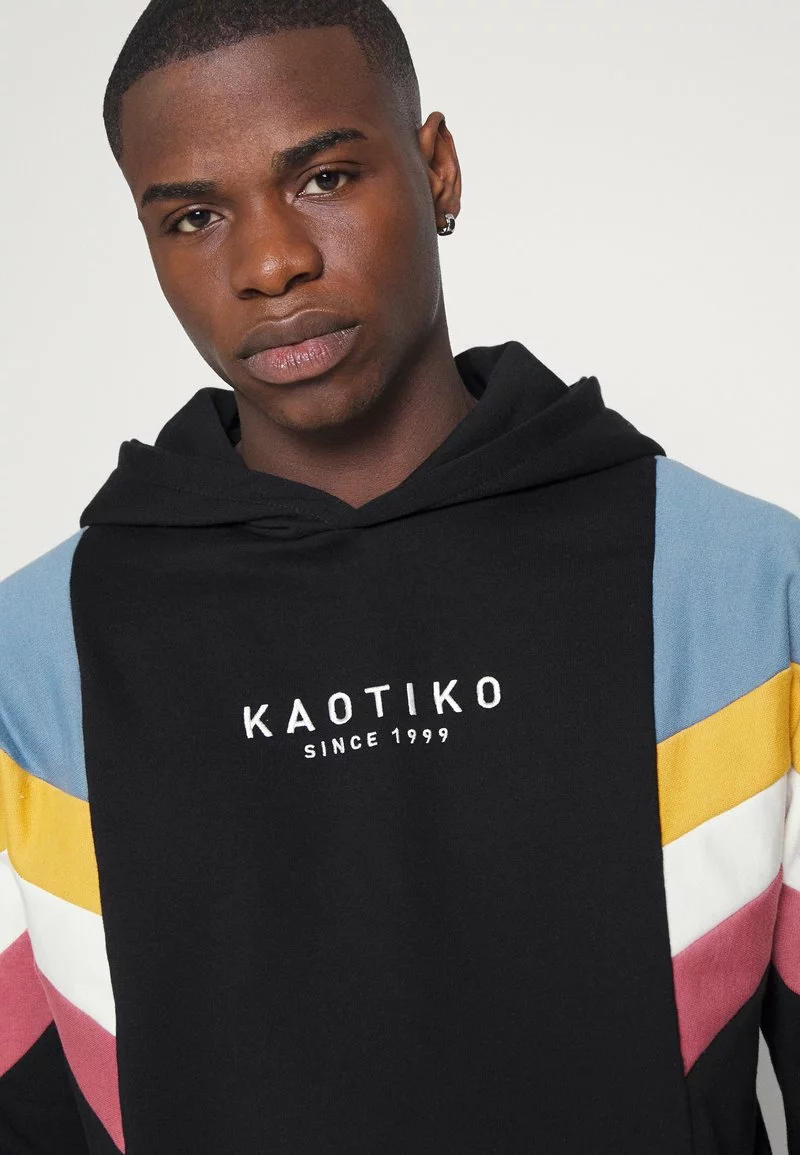 Kaotiko SUD CAP EWAN - Sweatshirt - Black/blue/mostaza/marfil/burgundy - Herren 8 Kaotiko SUD CAP EWAN - Sweatshirt - Black/blue/mostaza/marfil/burgundy - Herren – Bild 6