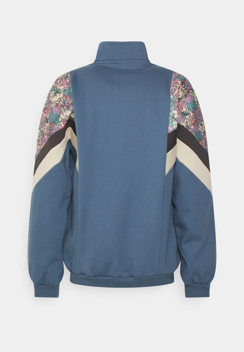 Kaotiko CREW JEAN BAHAMAS - Sweatjacke - Prusia/grey/beige - Unisex 4 Kaotiko CREW JEAN BAHAMAS - Sweatjacke - Prusia/grey/beige - Unisex – Bild 2