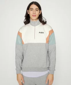 Kaotiko CREW COLIN - Sweatshirt - Grey - Herren