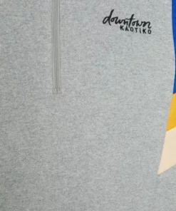 Kaotiko CREW JEAN - Sweatshirt - Grey/royal/mostaza - Unisex -Kaotiko || Fire & Glory Populaire Magasin 6d19ebbc02154cdf8d5059a8a147d408