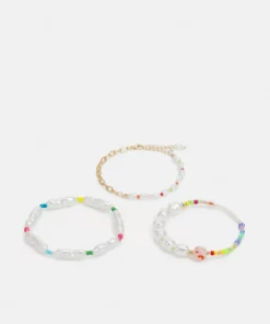 Fire & Glory - Damen FLOT BRACELET 3 PACK - Armband - Gold-coloured/multi