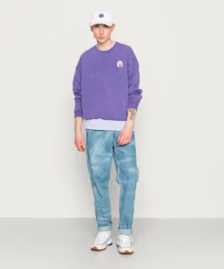 Kaotiko CREW WASHED DREAM UNISEX - Sweatshirt - Dark Purple -Kaotiko || Fire & Glory Populaire Magasin 6db0fa0387bf40dc8c91fd483118ab51