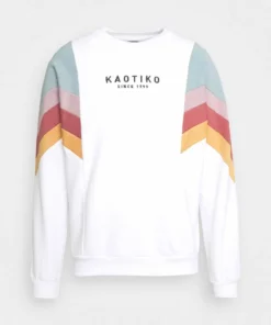 Kaotiko UNISEX CREW SEATTLE - Sweatshirt - Blanco -Kaotiko || Fire & Glory Populaire Magasin 6db970adf1b1477f9acd017d127f4a55