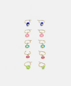 Fire & Glory - Damen FGHELENE EARRINGS 5 PACK - Ohrringe - Gold-coloured