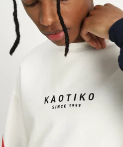 Kaotiko UNISEX - Sweatshirt - White -Kaotiko || Fire & Glory Populaire Magasin 6fa2ef14b7e34916885ffd8f27e2ed3d
