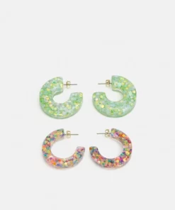Fire & Glory TANI EARRINGS 2 PACK - Ohrringe - Multi-coloured - Damen
