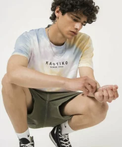 Kaotiko TIE DYE SKY - T-Shirt Print - Blau - Unisex -Kaotiko || Fire & Glory Populaire Magasin 72d9a14b32c04f688d3868dfdd6c2673