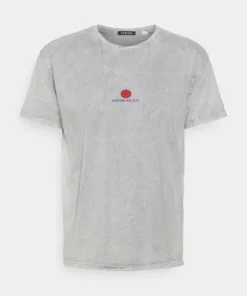 Kaotiko - Herren WASHED LOTUS BLOOM - T-Shirt Print - Acero