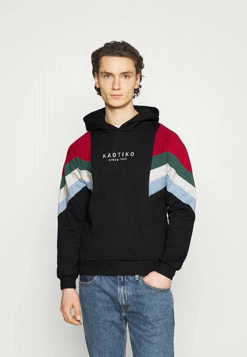 Kaotiko SUD CAP WALKER UNISEX - Kapuzenpullover - Black 3 Kaotiko SUD CAP WALKER UNISEX - Kapuzenpullover - Black