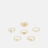 Fire & Glory FIFI 6 PACK - Ring - Gold-coloured - Damen -Kaotiko || Fire & Glory Populaire Magasin 7aa5a2d4133e4faab74fd17c4a015655