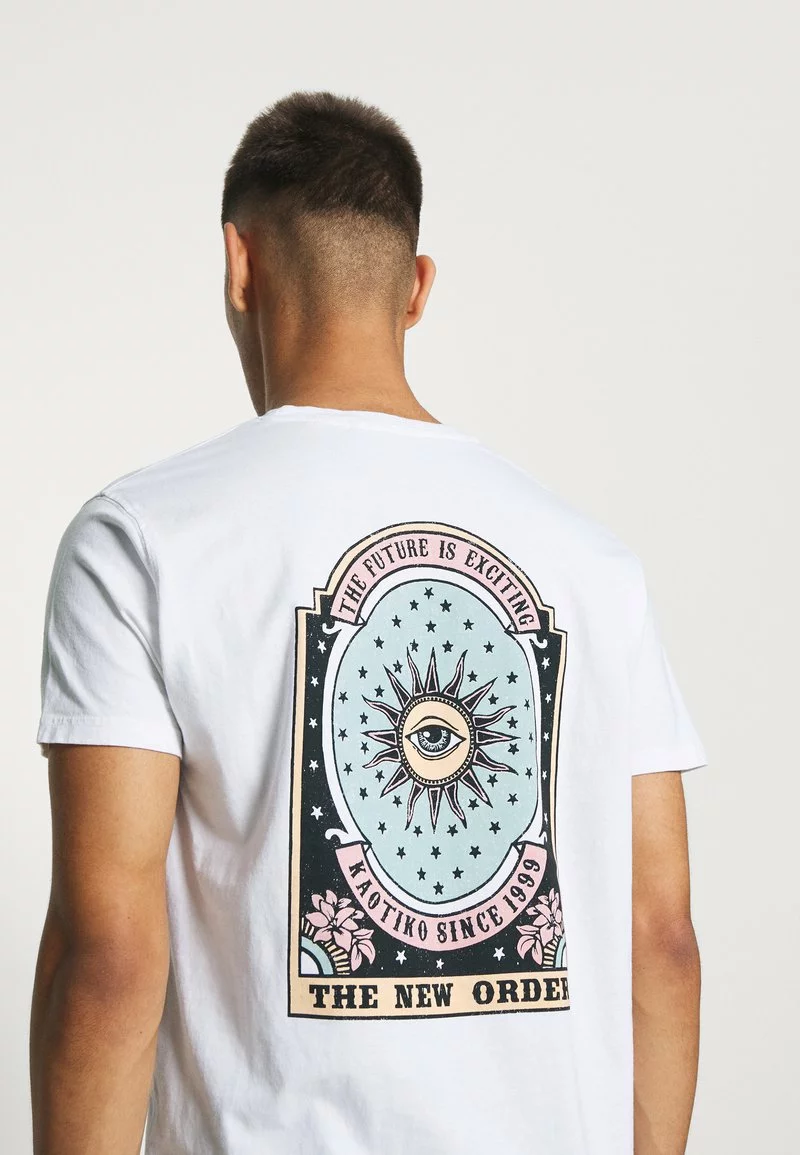 Kaotiko UNISEX NEW ORDER - T-Shirt Print - White 6 Kaotiko UNISEX NEW ORDER - T-Shirt Print - White – Bild 4