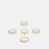 Fire & Glory - Damen FGSMILEY 5 PACK - Ring - Gold-coloured -Kaotiko || Fire & Glory Populaire Magasin 7e83bd9c34b0476aa2a8925332f5e164