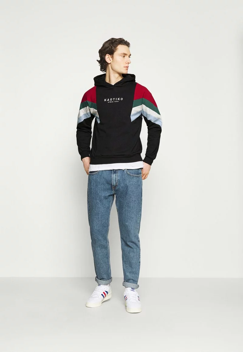 Kaotiko SUD CAP WALKER UNISEX - Kapuzenpullover - Black 4 Kaotiko SUD CAP WALKER UNISEX - Kapuzenpullover - Black – Bild 2