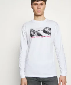 Kaotiko CREATION - Langarmshirt - White - Herren