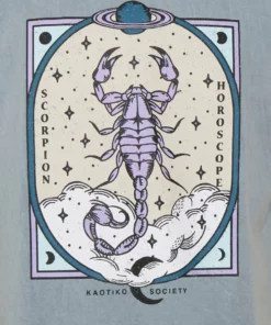 Kaotiko - Herren WASHED SCORPION UNISEX - T-Shirt Print - Acero 7 Kaotiko - Herren WASHED SCORPION UNISEX - T-Shirt Print - Acero -Kaotiko || Fire & Glory Populaire Magasin 813183b2102c403292befa6ea853beb1