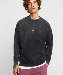 Kaotiko UNISEX - Sweatshirt - Black -Kaotiko || Fire & Glory Populaire Magasin 8594d20607e349ce8210dd1f5d3ac421