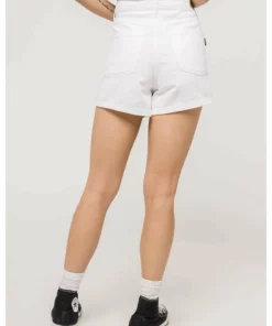 Kaotiko Jeans Shorts - Weiß - Damen -Kaotiko || Fire & Glory Populaire Magasin 861b1ff43e74436da1d643ec348b95cd