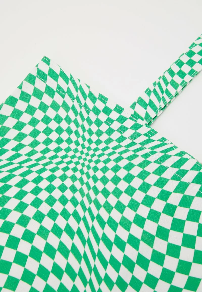 Fire & Glory HAPPIE TOTE BAG - Shopping Bag - Poison Green/white - Damen 6 Fire & Glory HAPPIE TOTE BAG - Shopping Bag - Poison Green/white - Damen – Bild 4