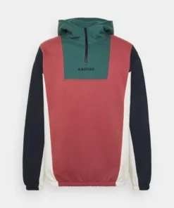 Kaotiko SUD CAP LOGAN - Sweatshirt - Burgundy/heura - Herren