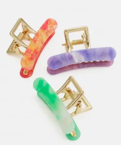 Fire & Glory - Damen CECILIA HAIR SHARK 3 PACK - Haar-Styling-Accessoires - Sunlit Allium/multi -Kaotiko || Fire & Glory Populaire Magasin 8a68cf08413f425eb50ab8f1de4047aa