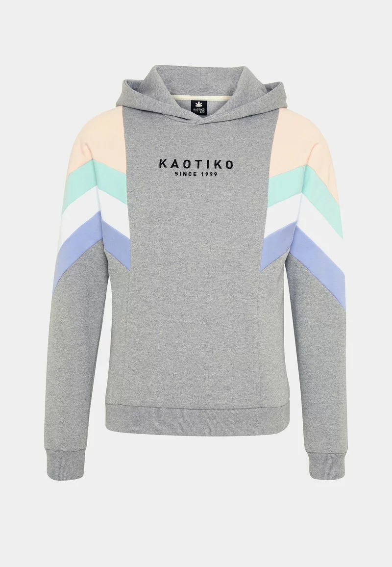 Kaotiko SUD CAP EWAN UNISEX - Kapuzenpullover - Grey/pink/green/white/grape 8 Kaotiko SUD CAP EWAN UNISEX - Kapuzenpullover - Grey/pink/green/white/grape – Bild 6