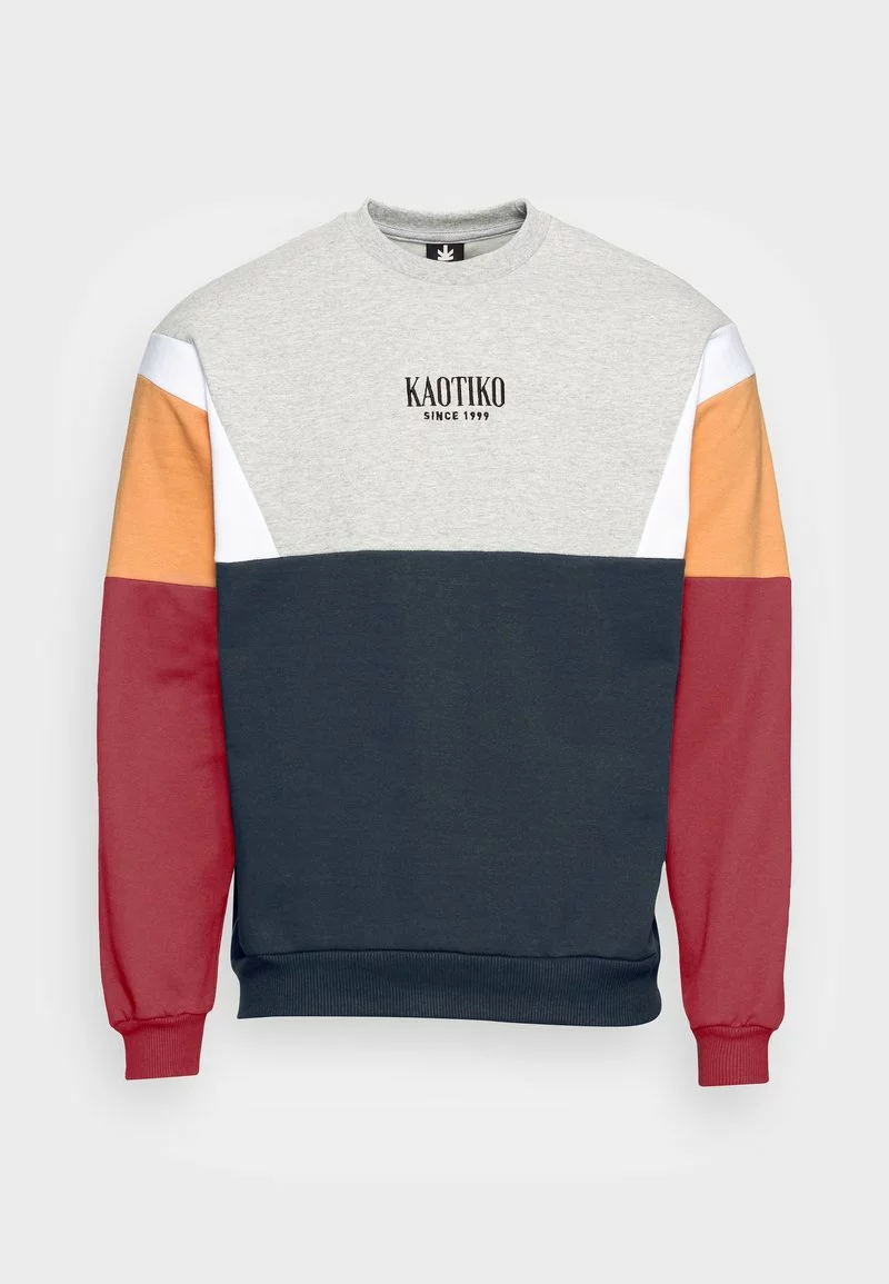 Kaotiko - Herren CREW WESTPORT - Sweatshirt - White/navy/ Grey Vigore 6 Kaotiko - Herren CREW WESTPORT - Sweatshirt - White/navy/ Grey Vigore – Bild 4