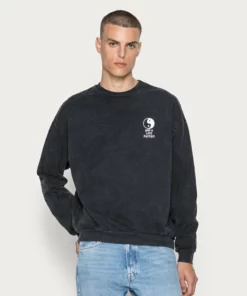 Kaotiko - Herren CREW WHERE IS LIFE - Sweatshirt - Black