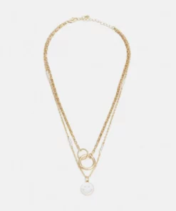 Fire & Glory - Damen SMILLA COMBI NECKLACE - Halskette - Gold-coloured