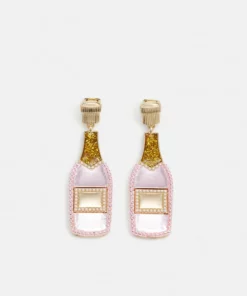 Fire & Glory - Damen FGCHAMPINE EARRINGS - Ohrringe - Gold-coloured