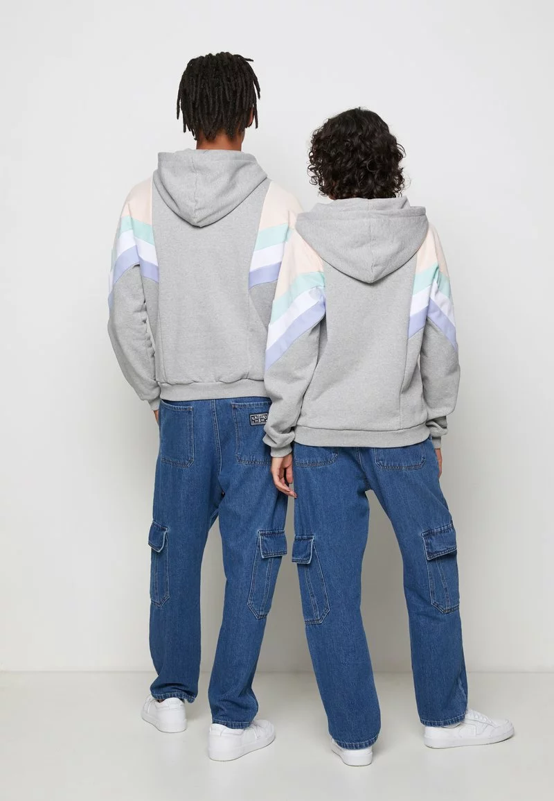 Kaotiko SUD CAP EWAN UNISEX - Kapuzenpullover - Grey/pink/green/white/grape 5 Kaotiko SUD CAP EWAN UNISEX - Kapuzenpullover - Grey/pink/green/white/grape – Bild 3