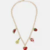 Fire & Glory - Damen FRUITY NECKLACE - Halskette - Gold-coloured/multi -Kaotiko || Fire & Glory Populaire Magasin 950ec15c36af44f9a7ad645eb42b8b13