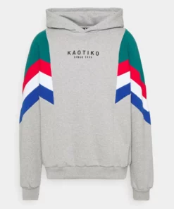 Kaotiko - Herren SUD CAP EWAN - Sweatshirt - Grey/green