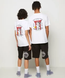Kaotiko - Unisex WASHED FACE EVERYTHING - T-Shirt Print - White -Kaotiko || Fire & Glory Populaire Magasin 96232345208641e2a2c90c5b6a4b0231