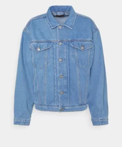 Kaotiko || Fire & Glory Populaire Magasin 21 Kaotiko JACKET VINTAGE ETERNAL UNISEX - Jeansjacke - Blue